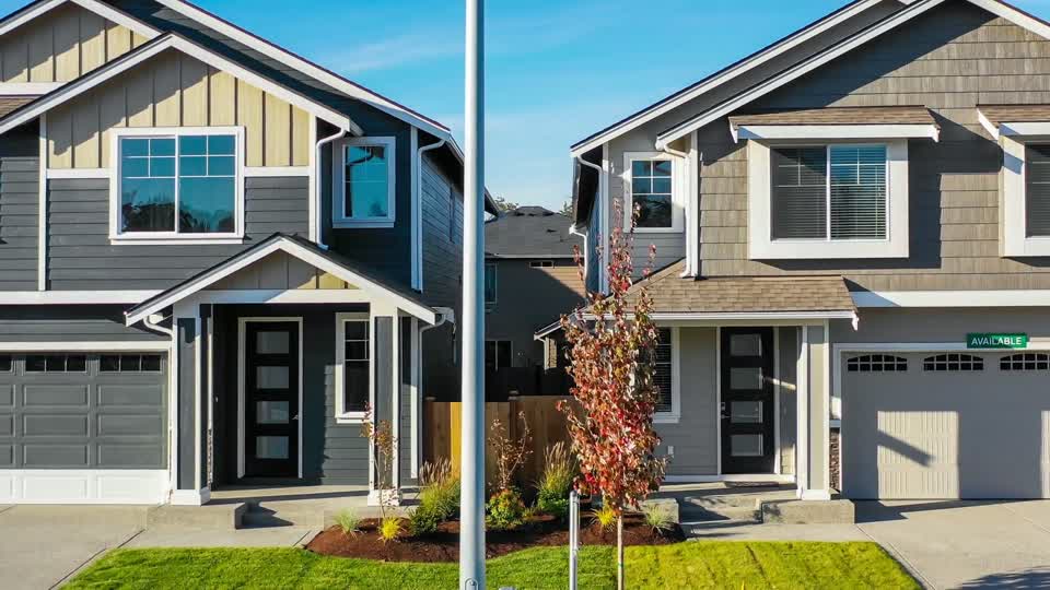 Modern residential property exterior